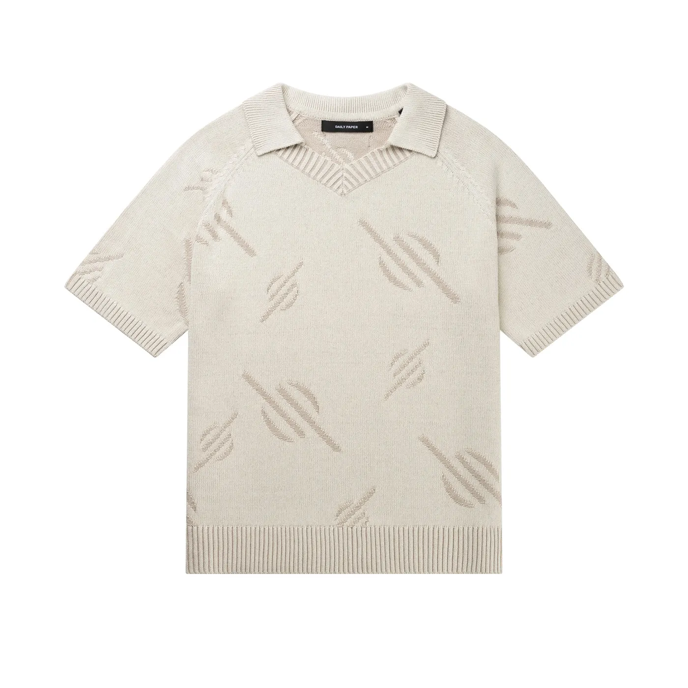 Gardenia Monogram Knit Polo