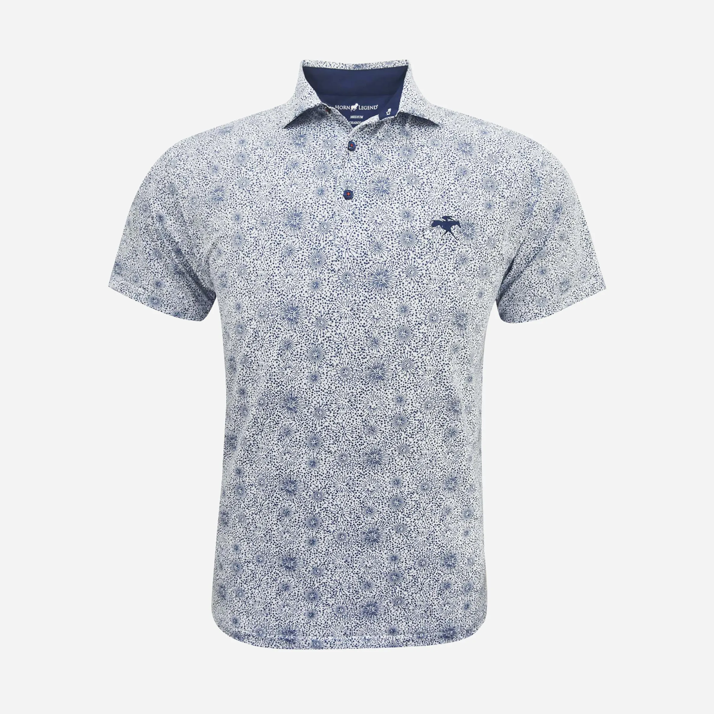 Horn Legend Keeneland Men's Fireworks Polo