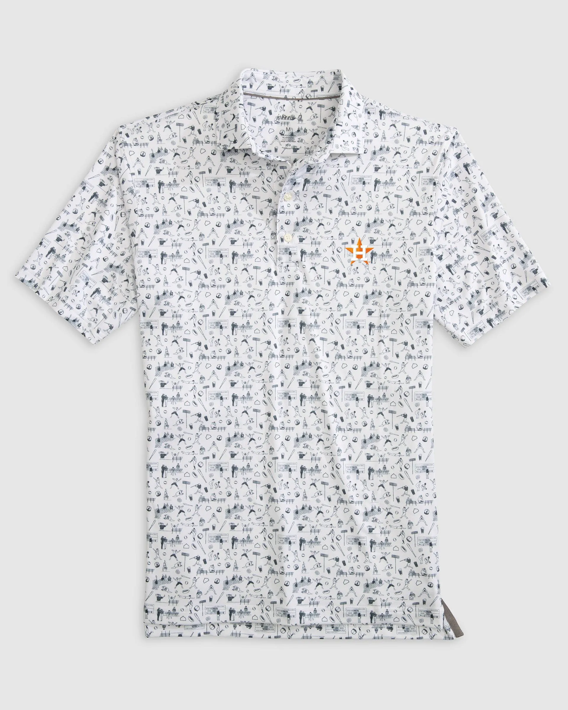 Houston Astros Ballpark Jersey Performance Polo