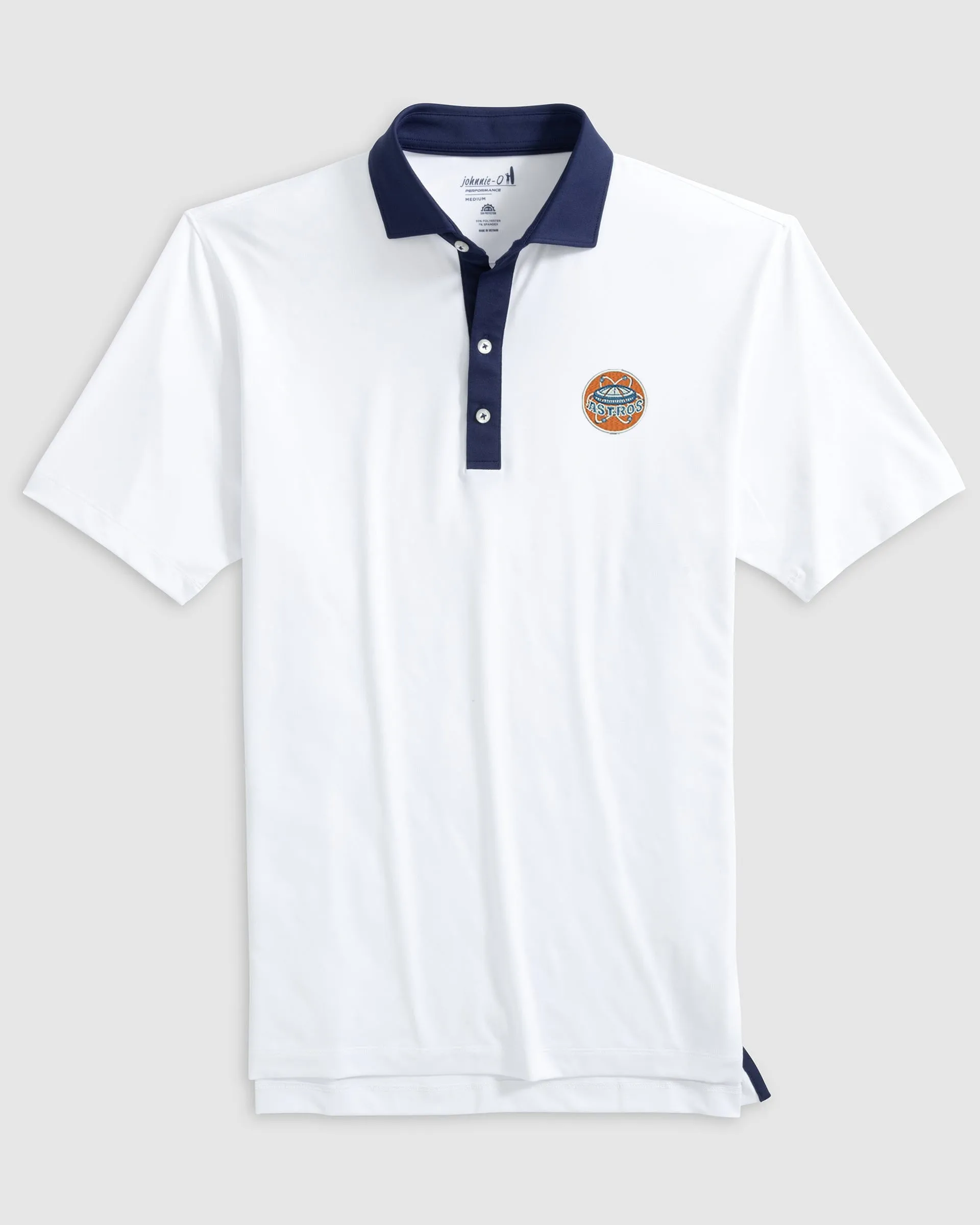 Houston Astros Ramos Performance Jersey Polo - Cooperstown Logo