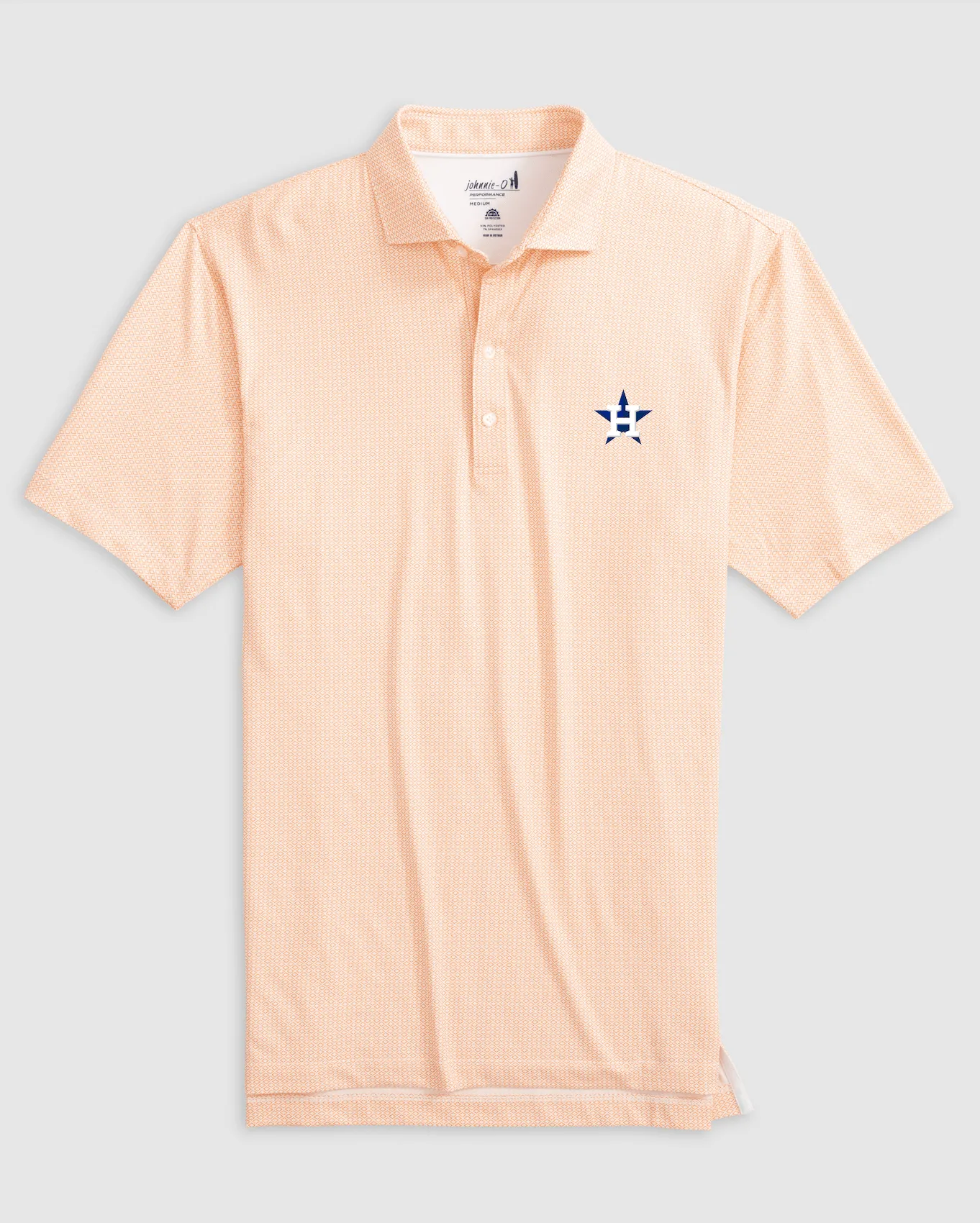 Houston Astros Slade Performance Jersey Printed Polo