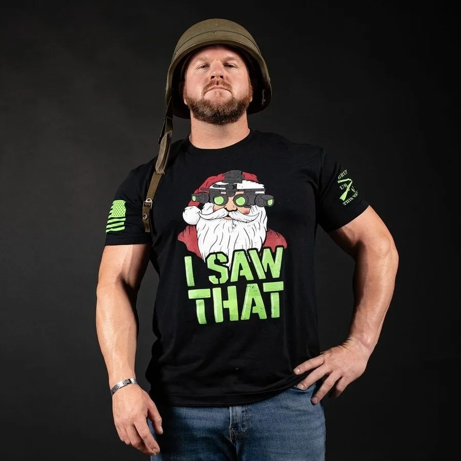 I Saw That T-Shirt - Black