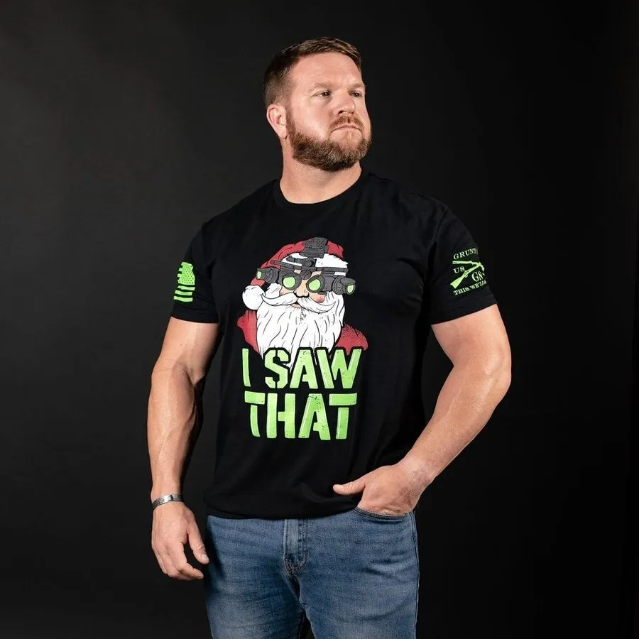 I Saw That T-Shirt - Black