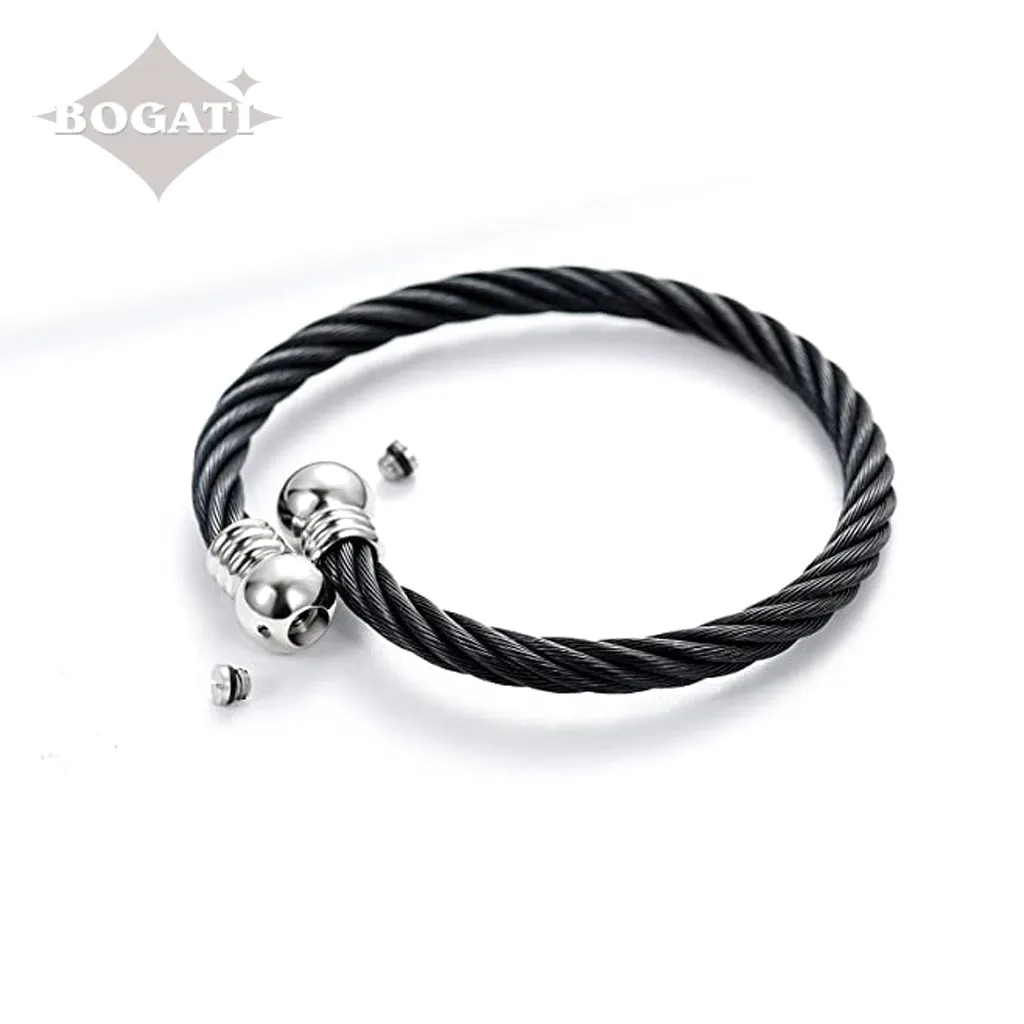 J-BANGLE-04 – Cable Bangle with spherical ends
