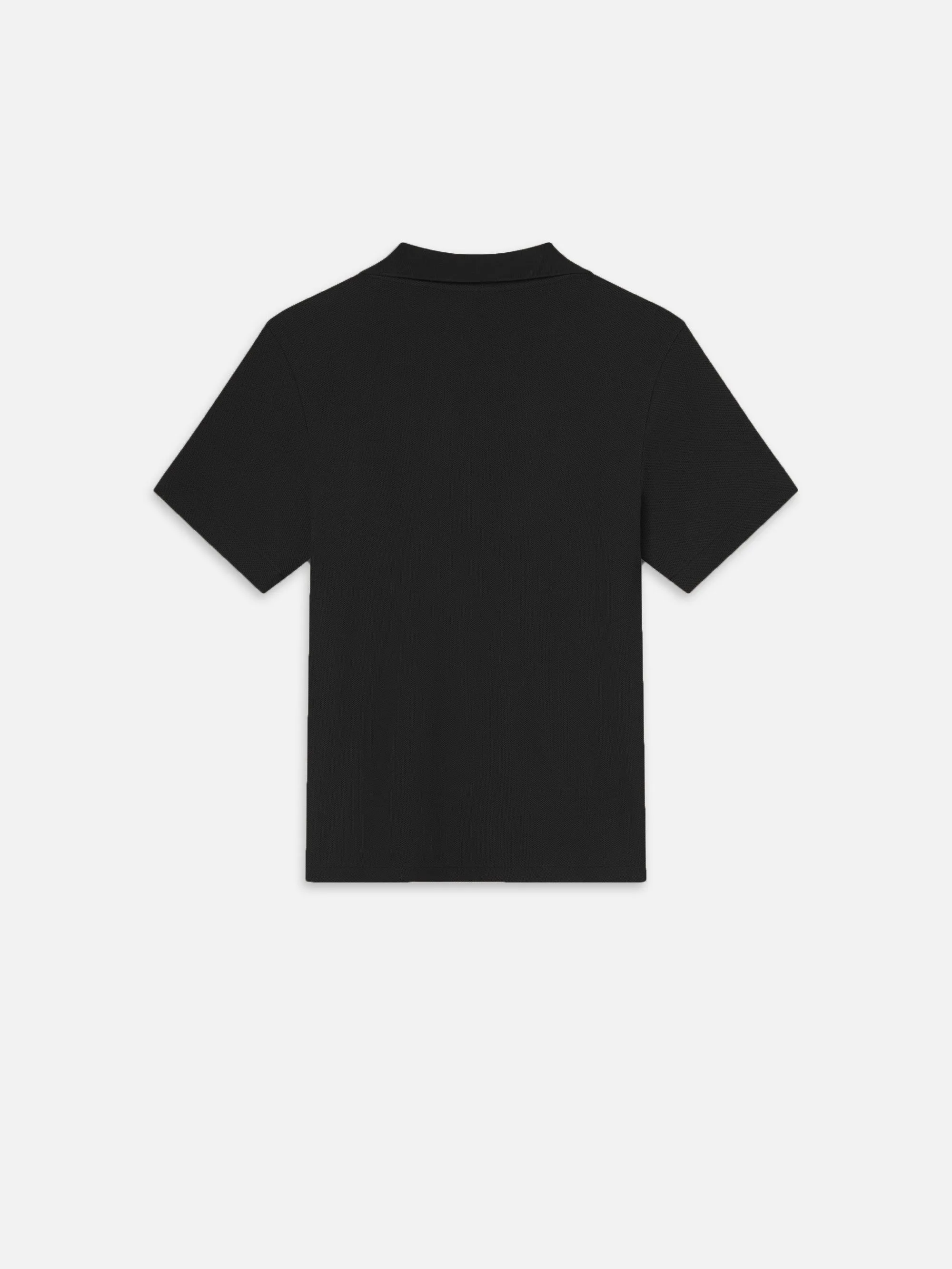 Jacquard Polo -- Black