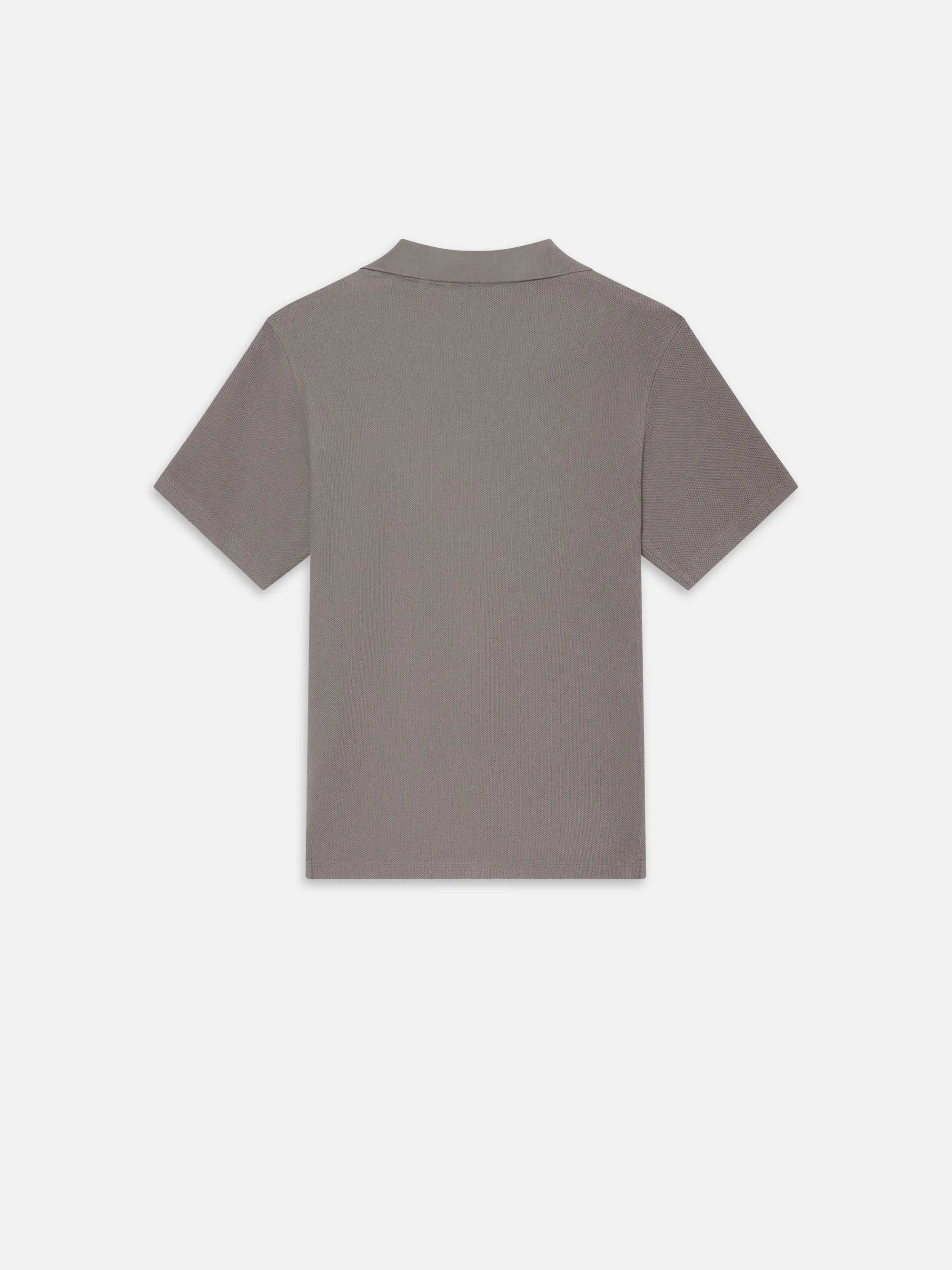 Jacquard Polo -- Storm Grey
