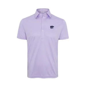 K-State Semi-Spread Collar Polo Lavender