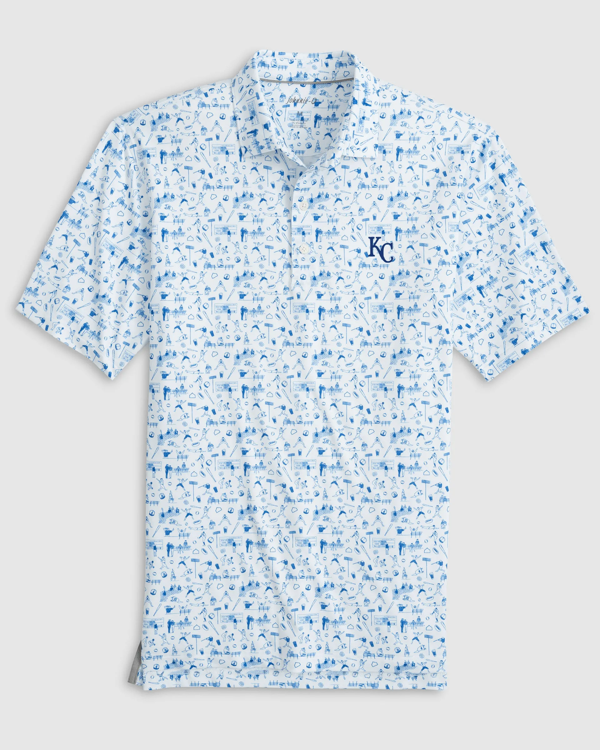 Kansas City Royals Ballpark Jersey Performance Polo