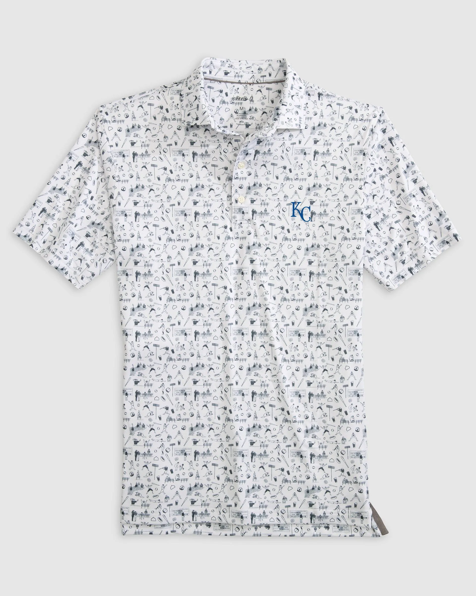 Kansas City Royals Ballpark Jersey Performance Polo