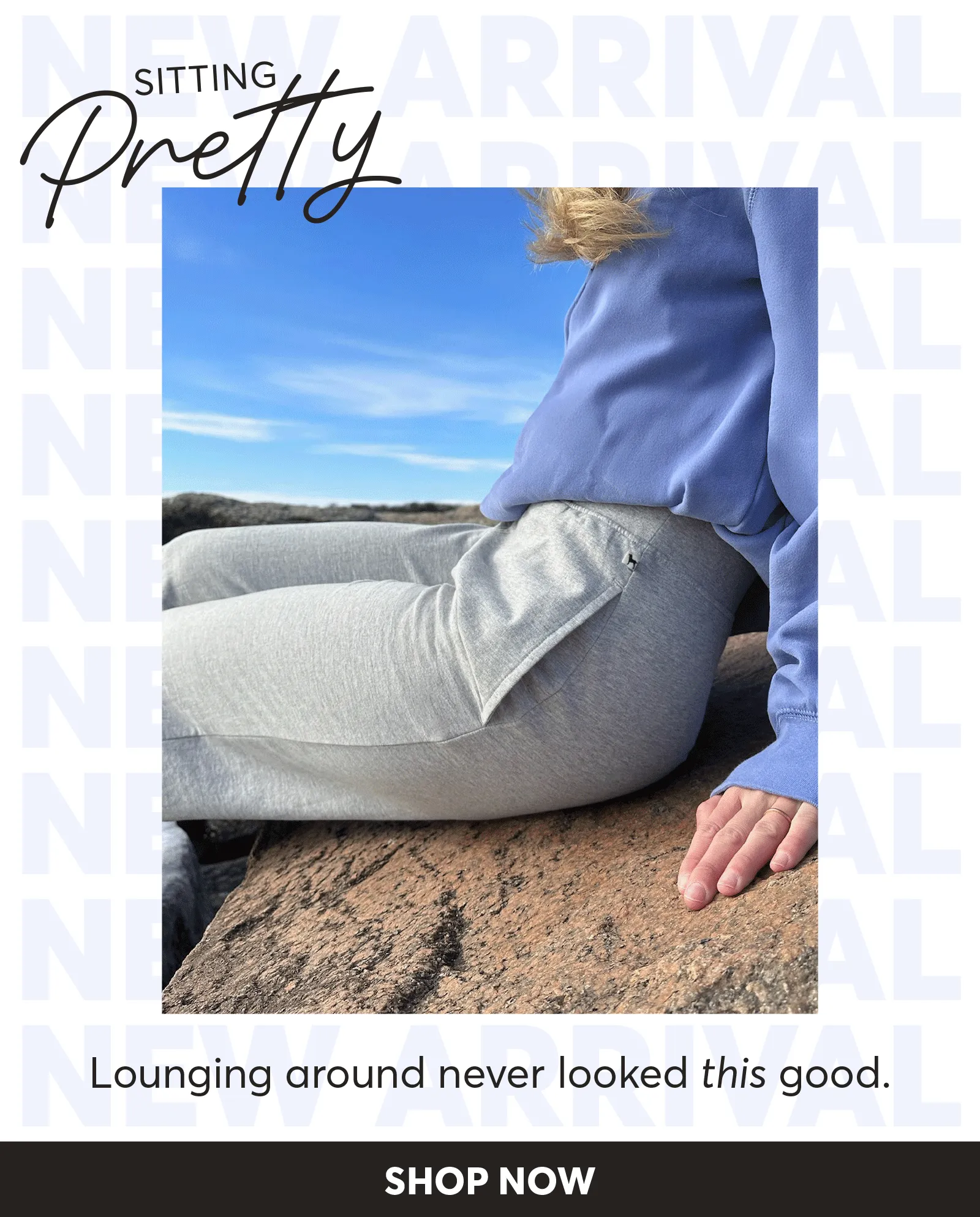 Ladies French Terry Lounge Pant
