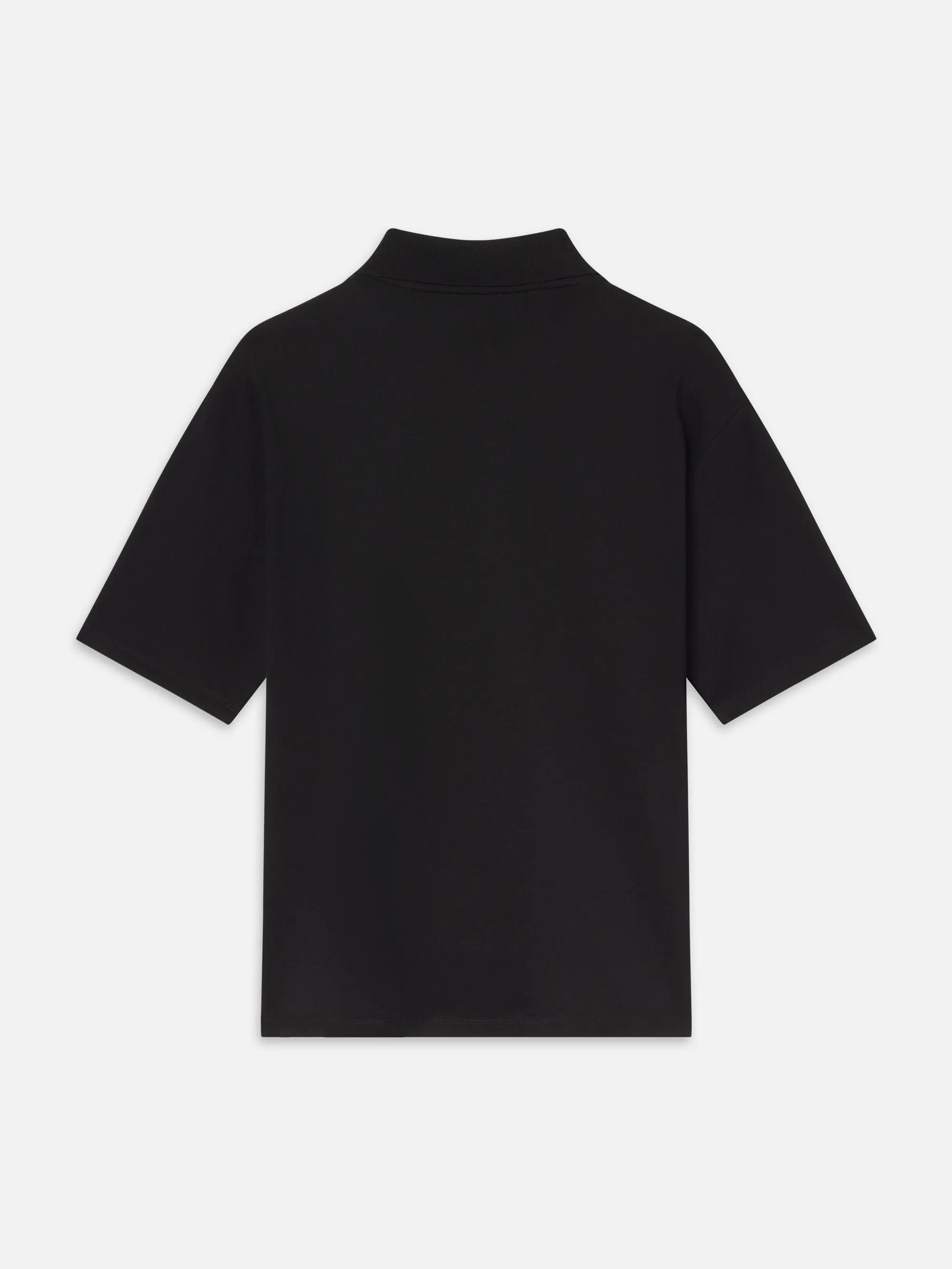 Light Pique Polo -- Black