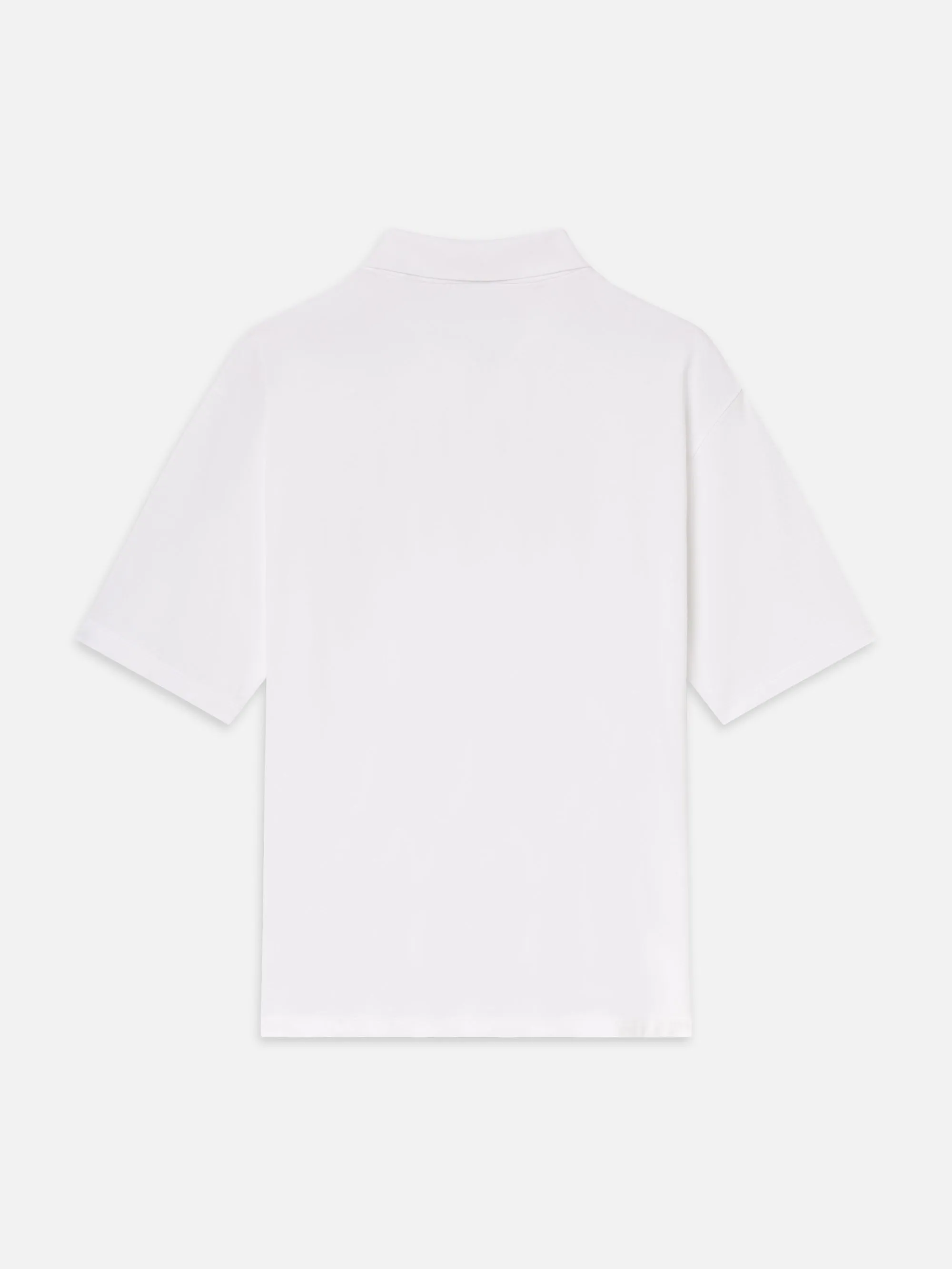 Light Pique Polo -- White