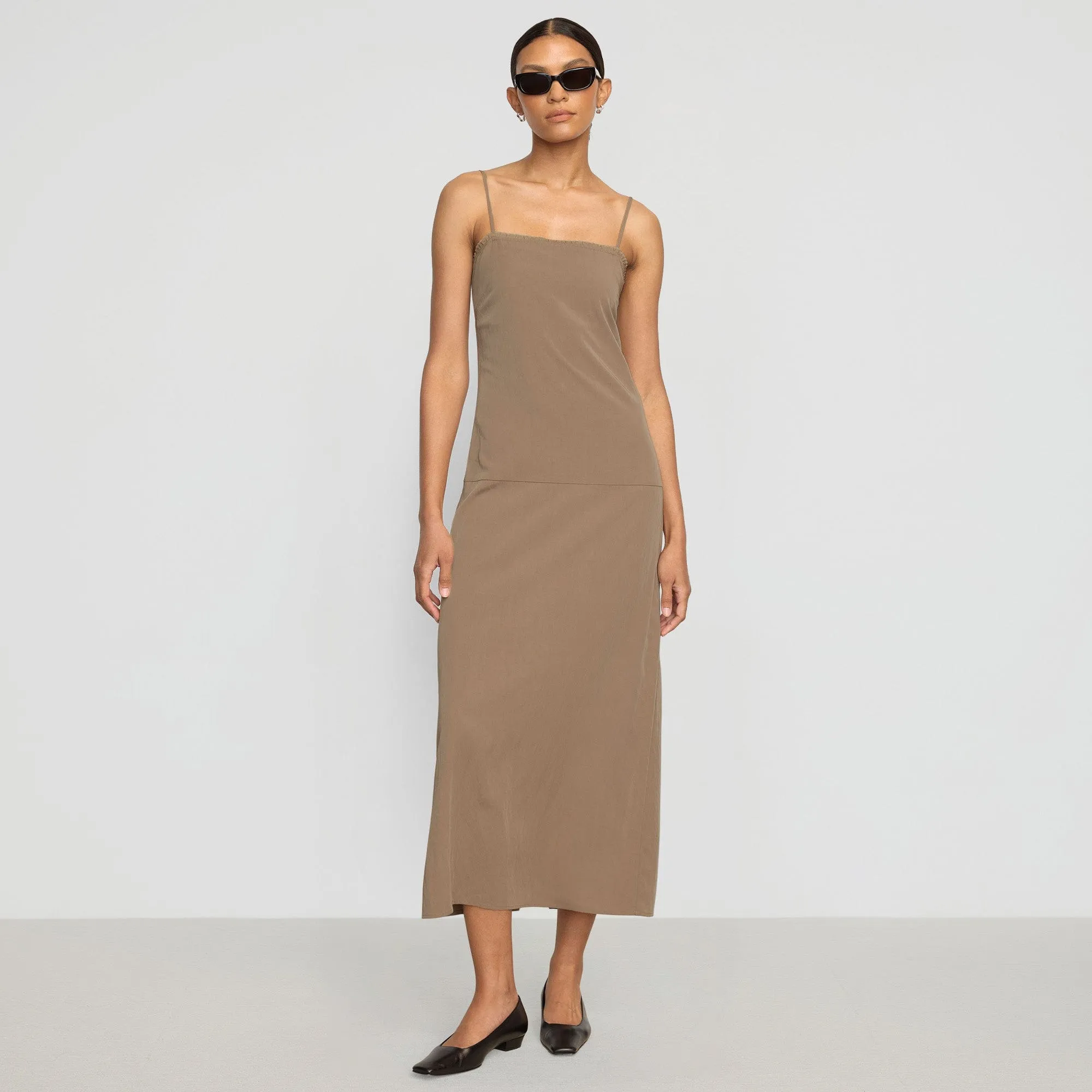 Lisette Square-Neck Cami Dress