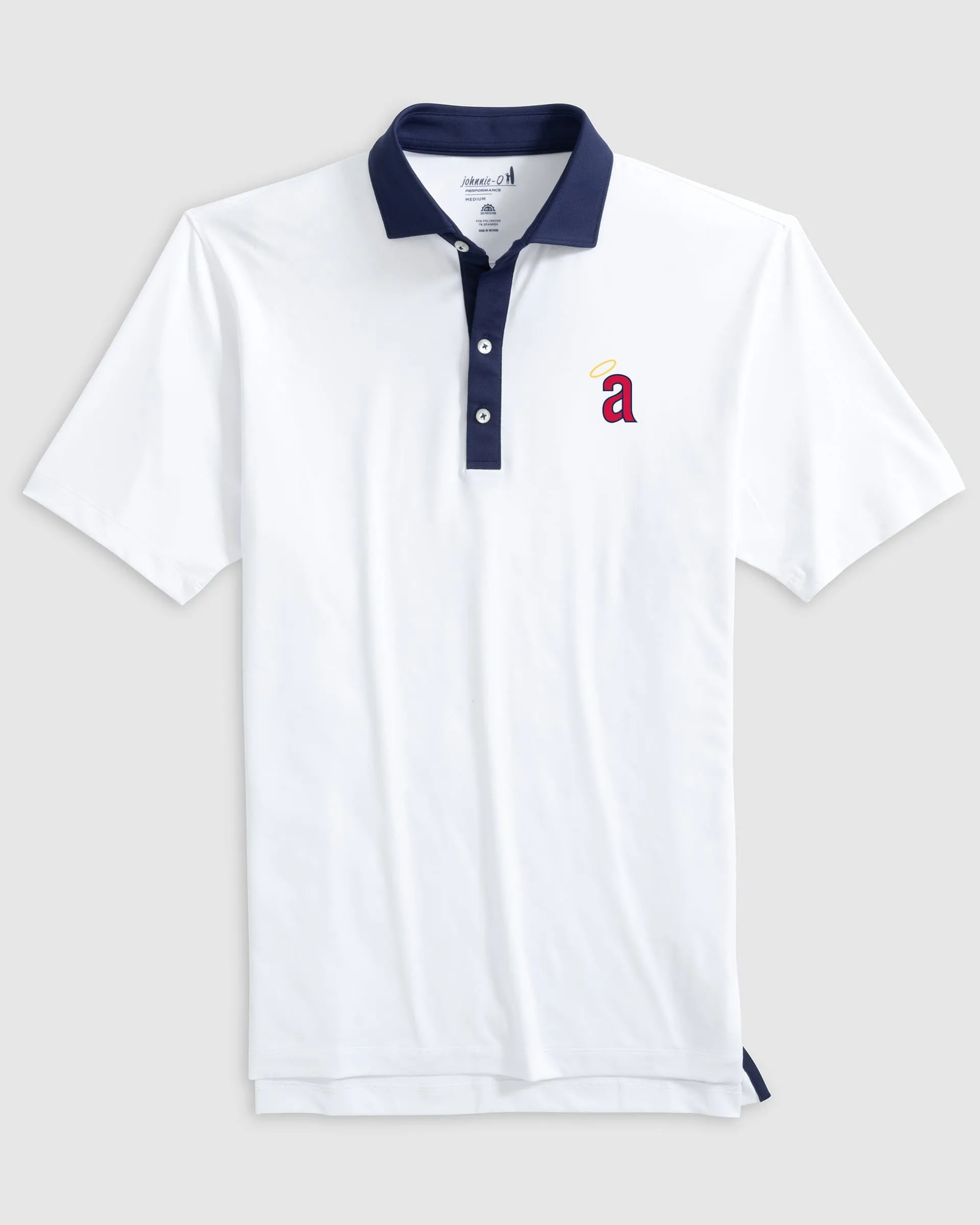 Los Angeles Angelse Ramos Performance Jersey Polo - Cooperstown Logo
