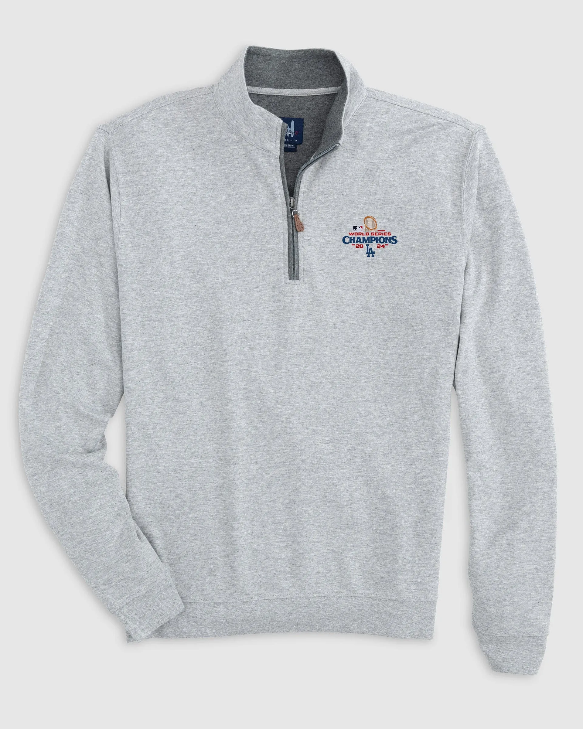 Los Angeles Dodgers Sully 1/4 Zip - 2024 World Series Champions Logo
