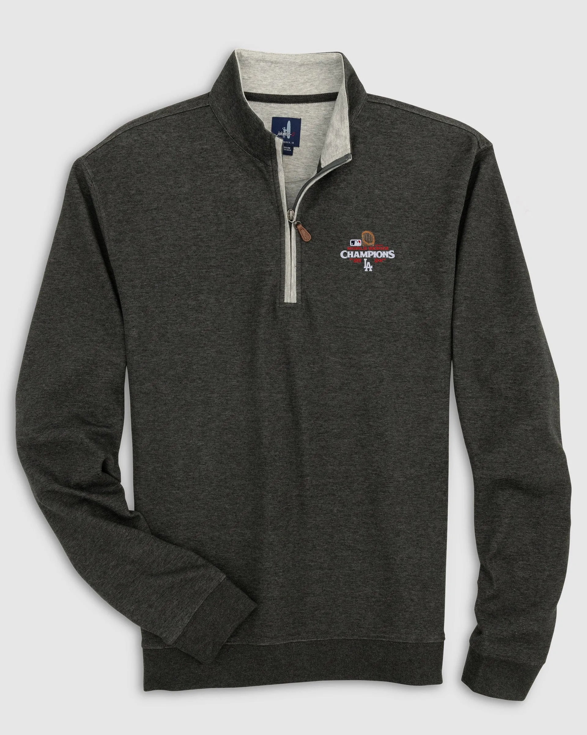 Los Angeles Dodgers Sully 1/4 Zip - 2024 World Series Champions Logo