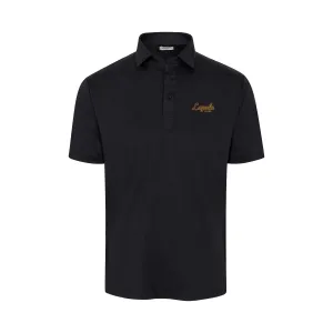 Loyola Chicago Featherweight Flex Polo Black