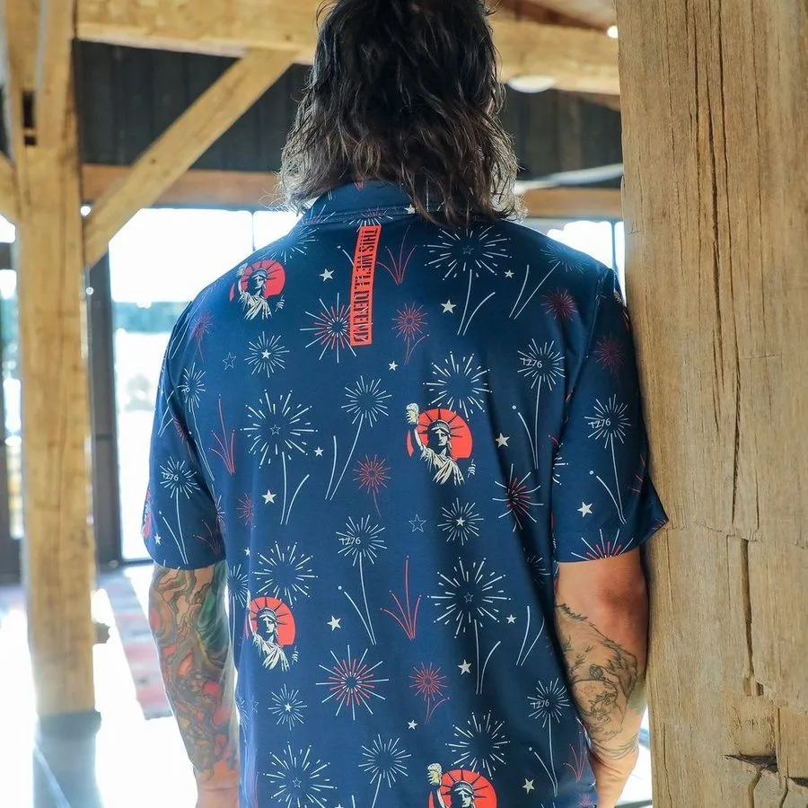 Men's Polo - Toast Of Freedom