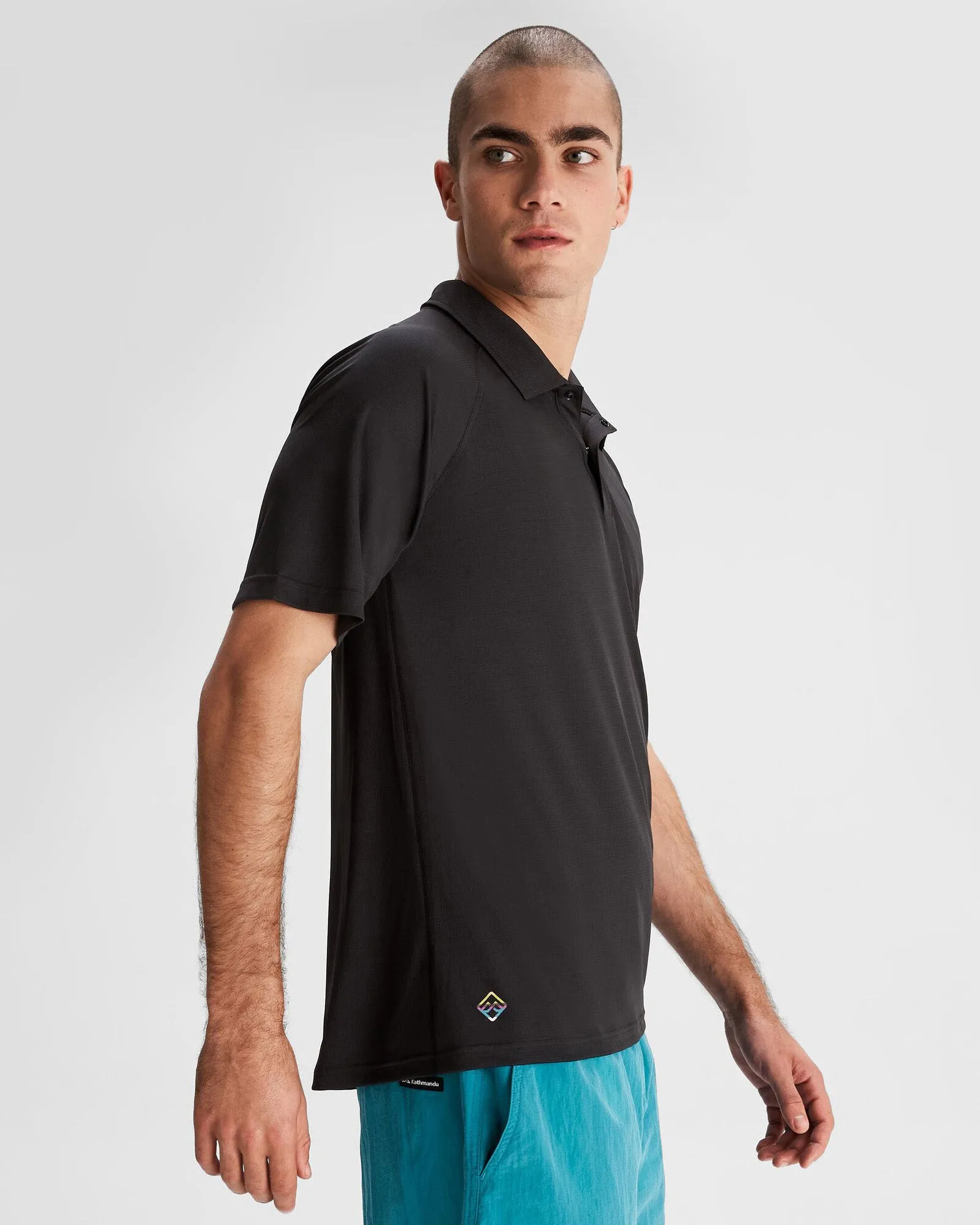 Men's SUN-Stopper LT Polo Shirt - Black Stingray