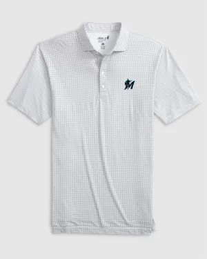 Miami Marlins Tee Time Performance Jersey Polo
