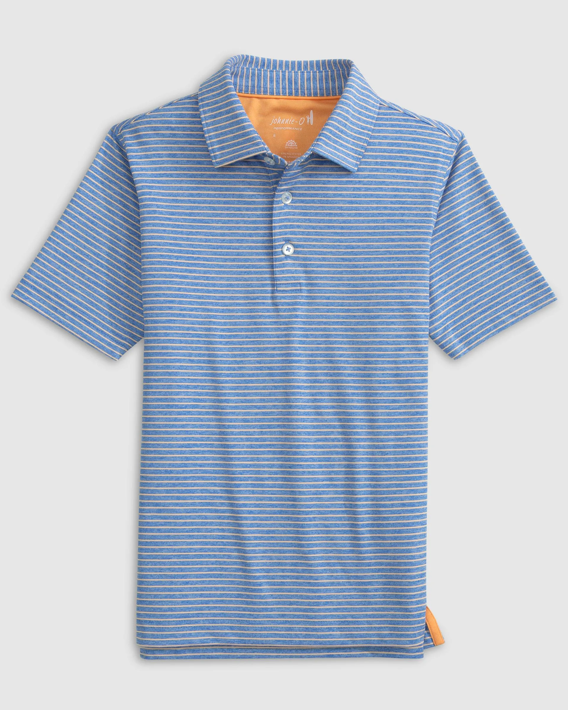 Michael Jr. Striped Jersey Performance Polo