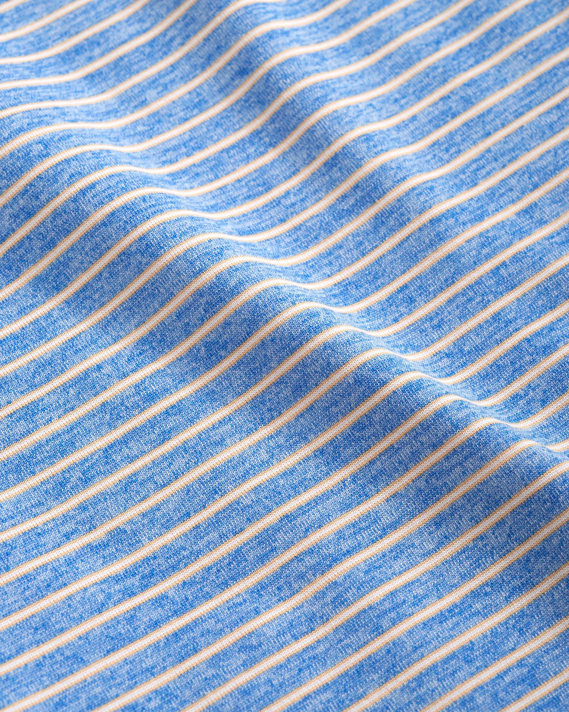 Michael Jr. Striped Jersey Performance Polo