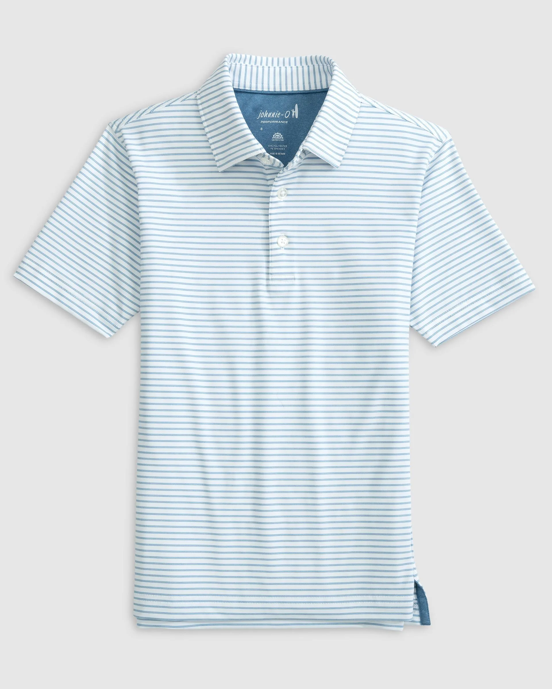 Michael Jr. Striped Jersey Performance Polo
