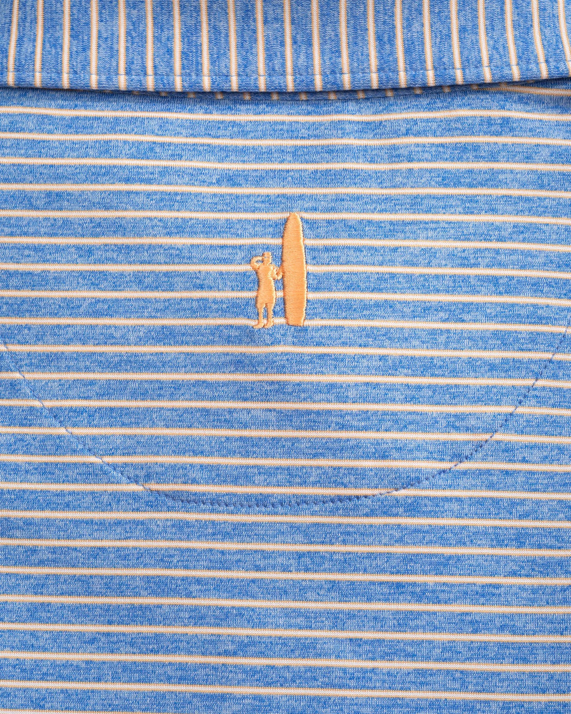 Michael Jr. Striped Jersey Performance Polo
