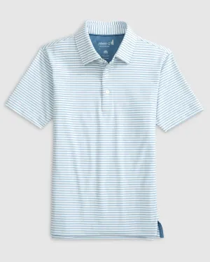 Michael Jr. Striped Jersey Performance Polo