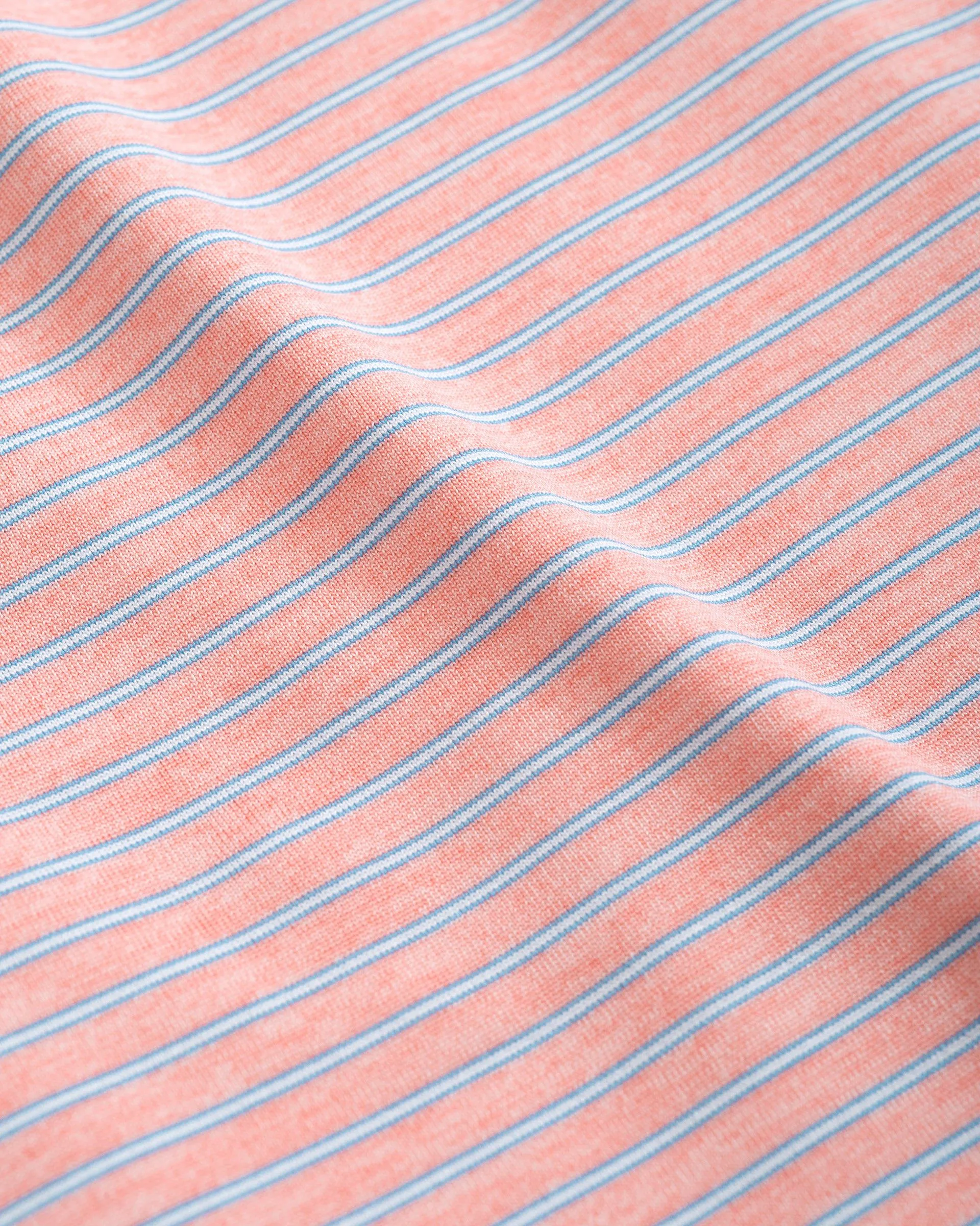 Michael Jr. Striped Jersey Performance Polo