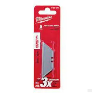 Milwaukee 5 PC General Purpose Utility Blades 48-22-1905