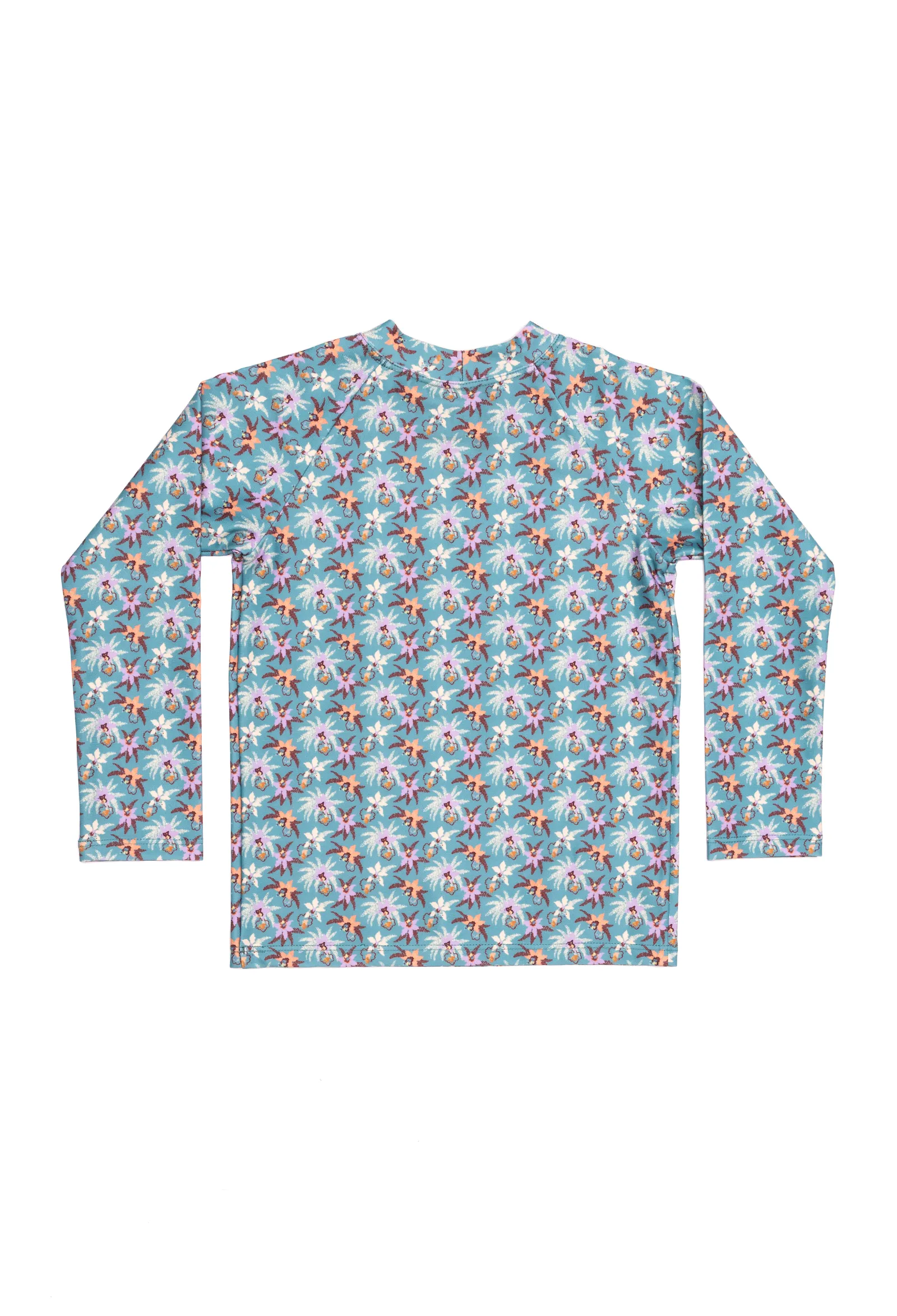 Mini Blake - Kids Long Sleeve Rash Guard - Royal Orchid | Royal Orchid