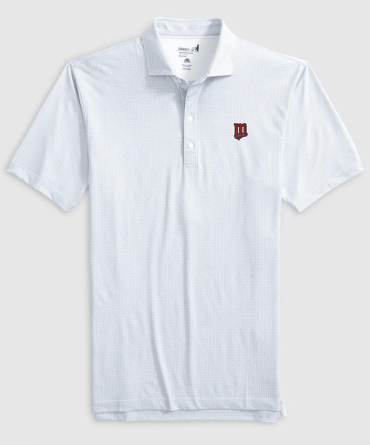 Minnesota Twins Slade Performance Jersey Printed Polo - Cooperstown Logo
