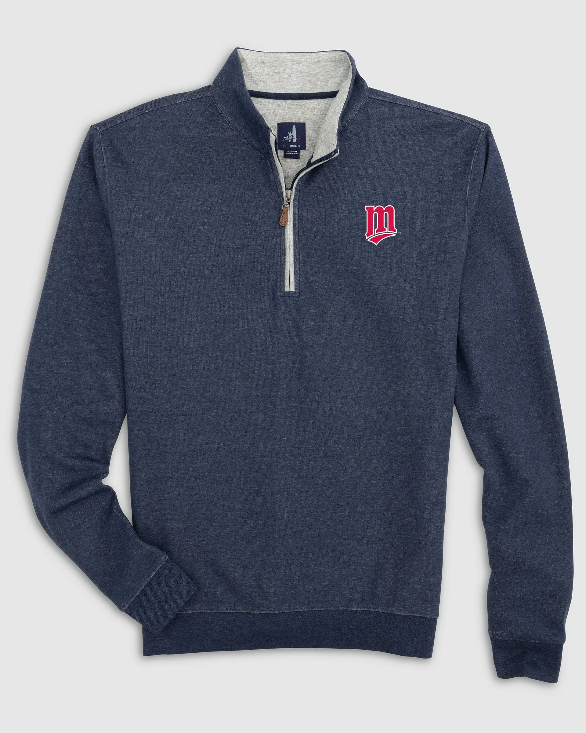 Minnesota Twins Sully 1/4 Zip - Cooperstown Logo