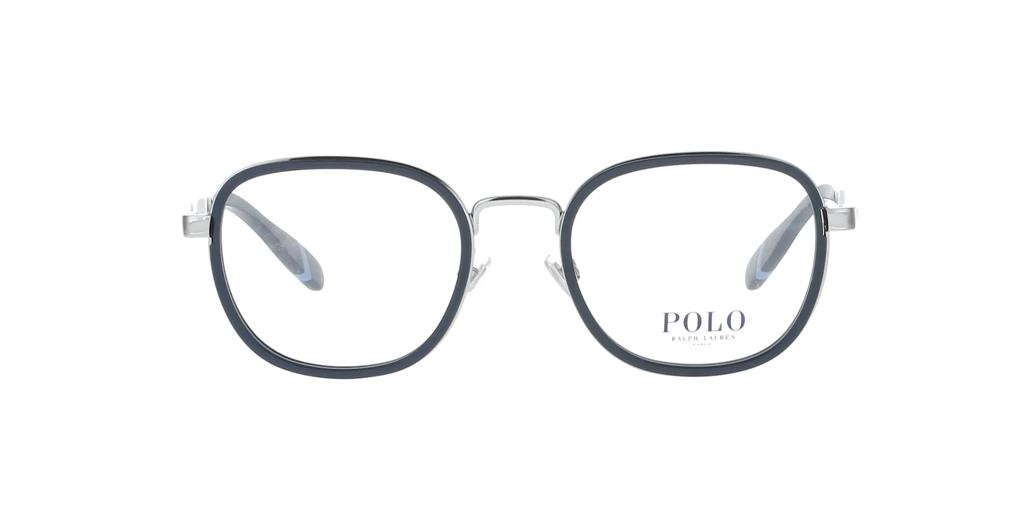 Navy Blue and Silver Polo Ralph Lauren Frame