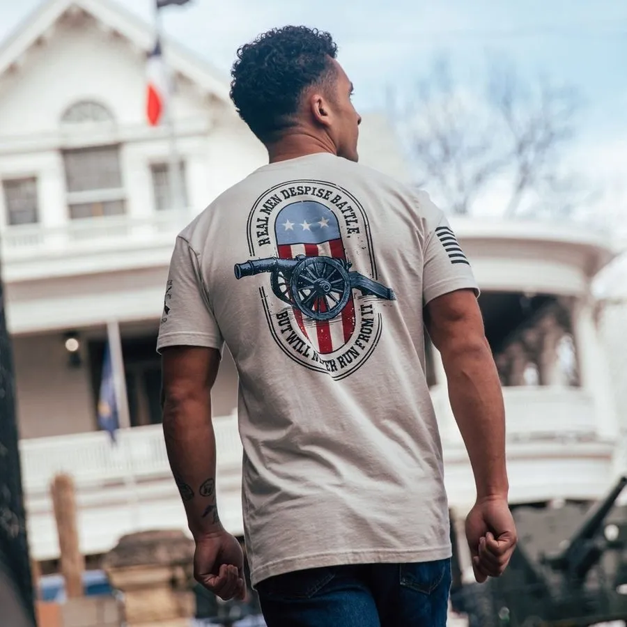 Never Run T-Shirt - Sand