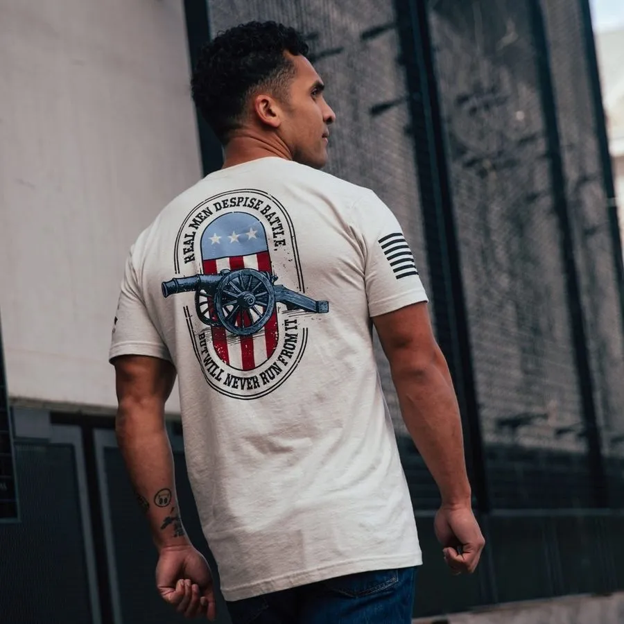 Never Run T-Shirt - Sand