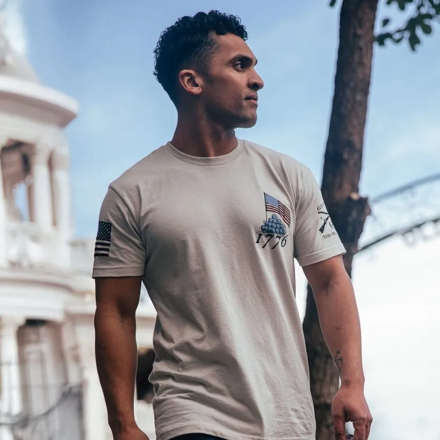 Never Run T-Shirt - Sand