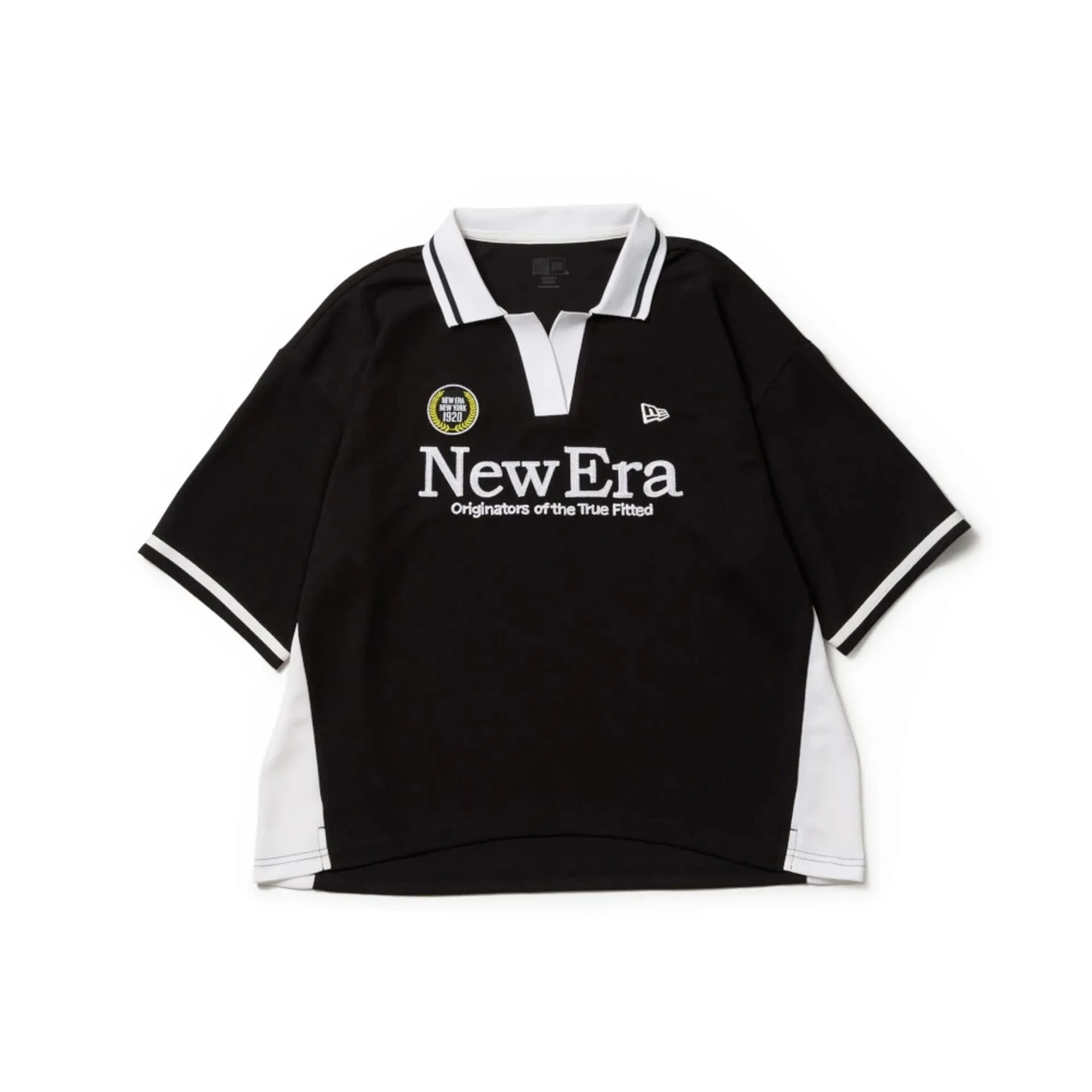 New Era Japan Black Polo T-Shirt
