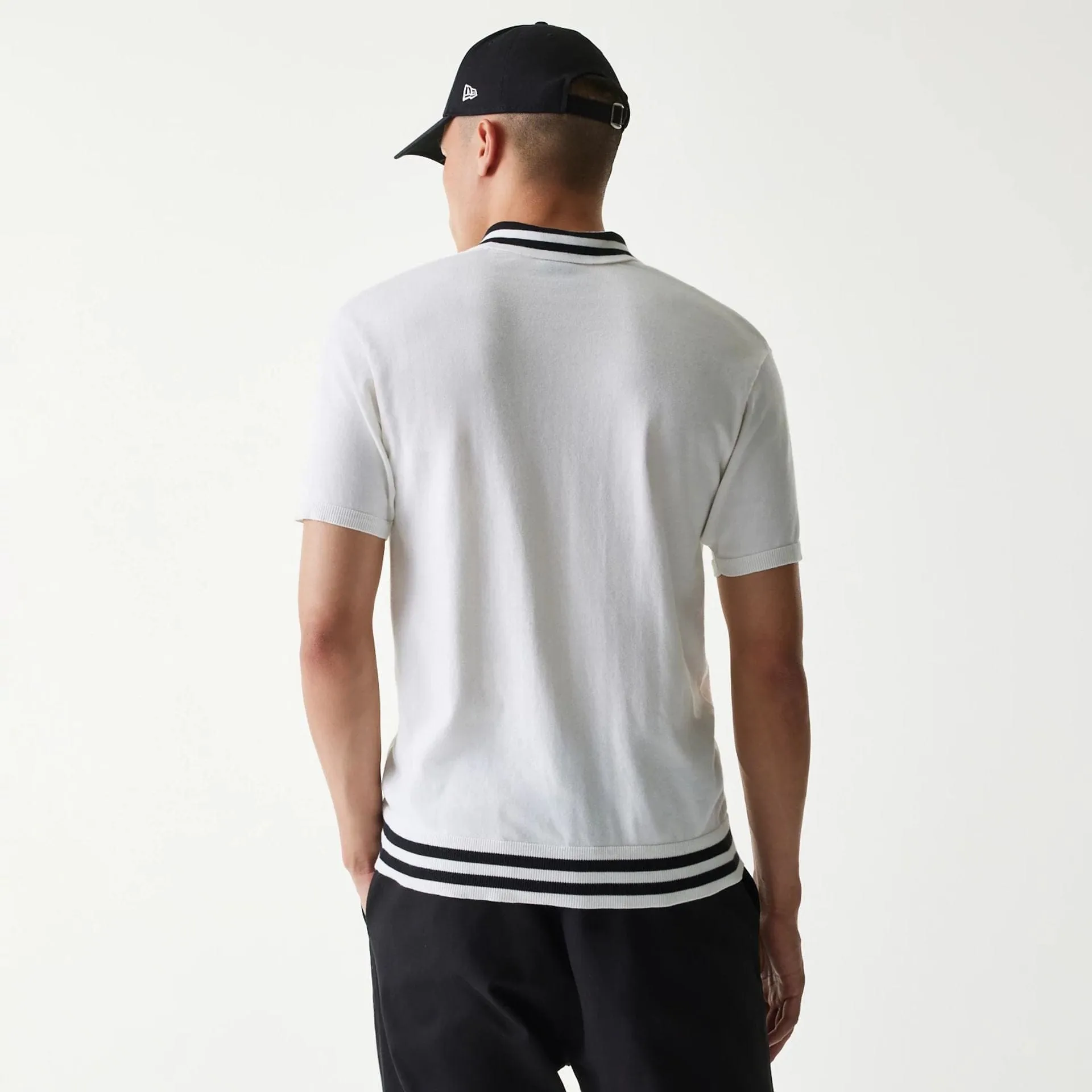 New Era Japan White Polo T-Shirt