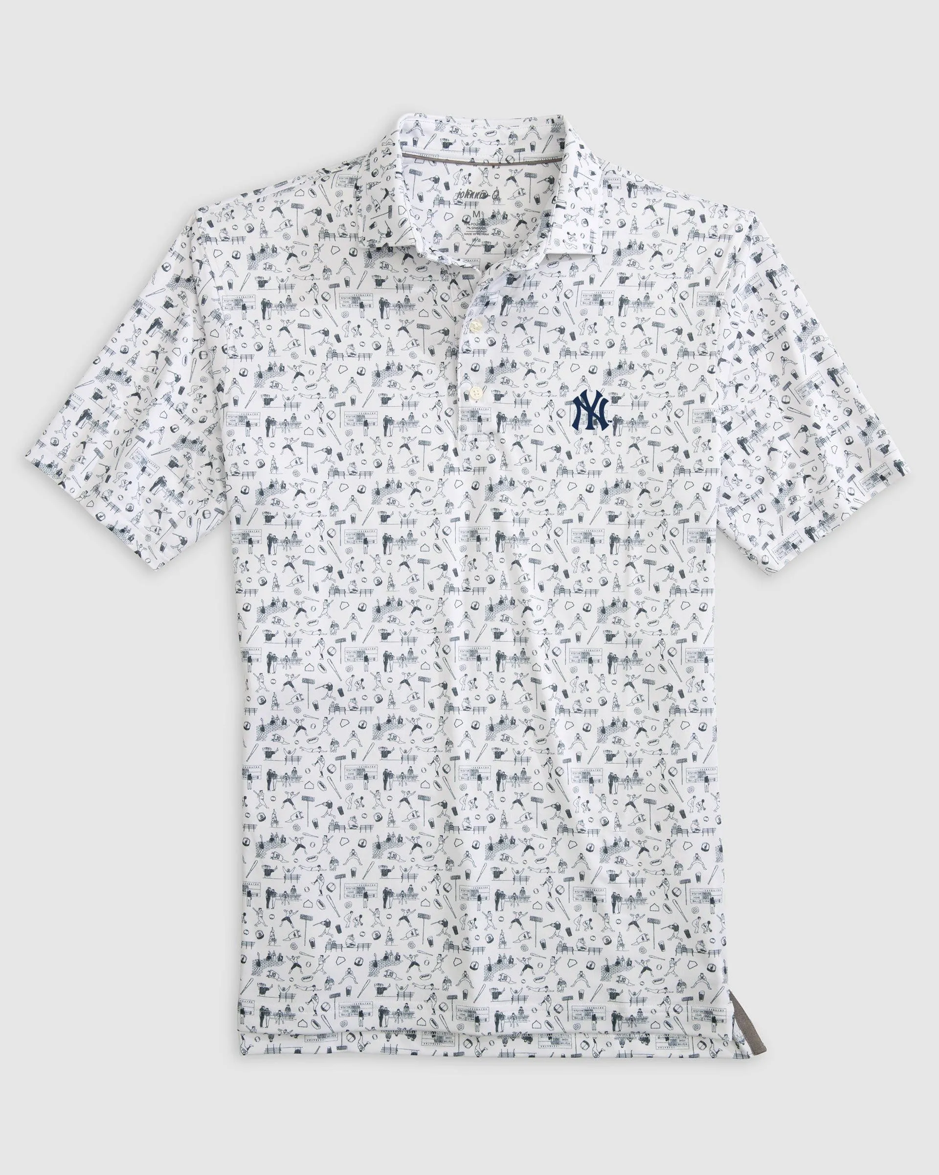 New York Yankees Ballpark Jersey Performance Polo
