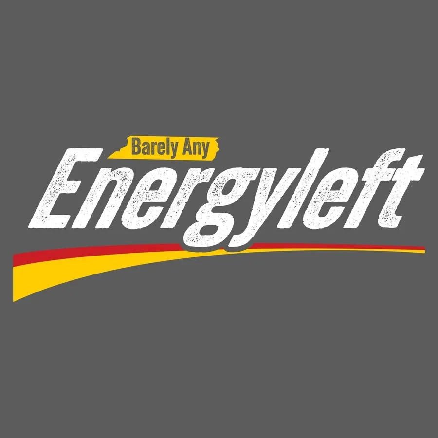 No Energy T-Shirt - Charcoal