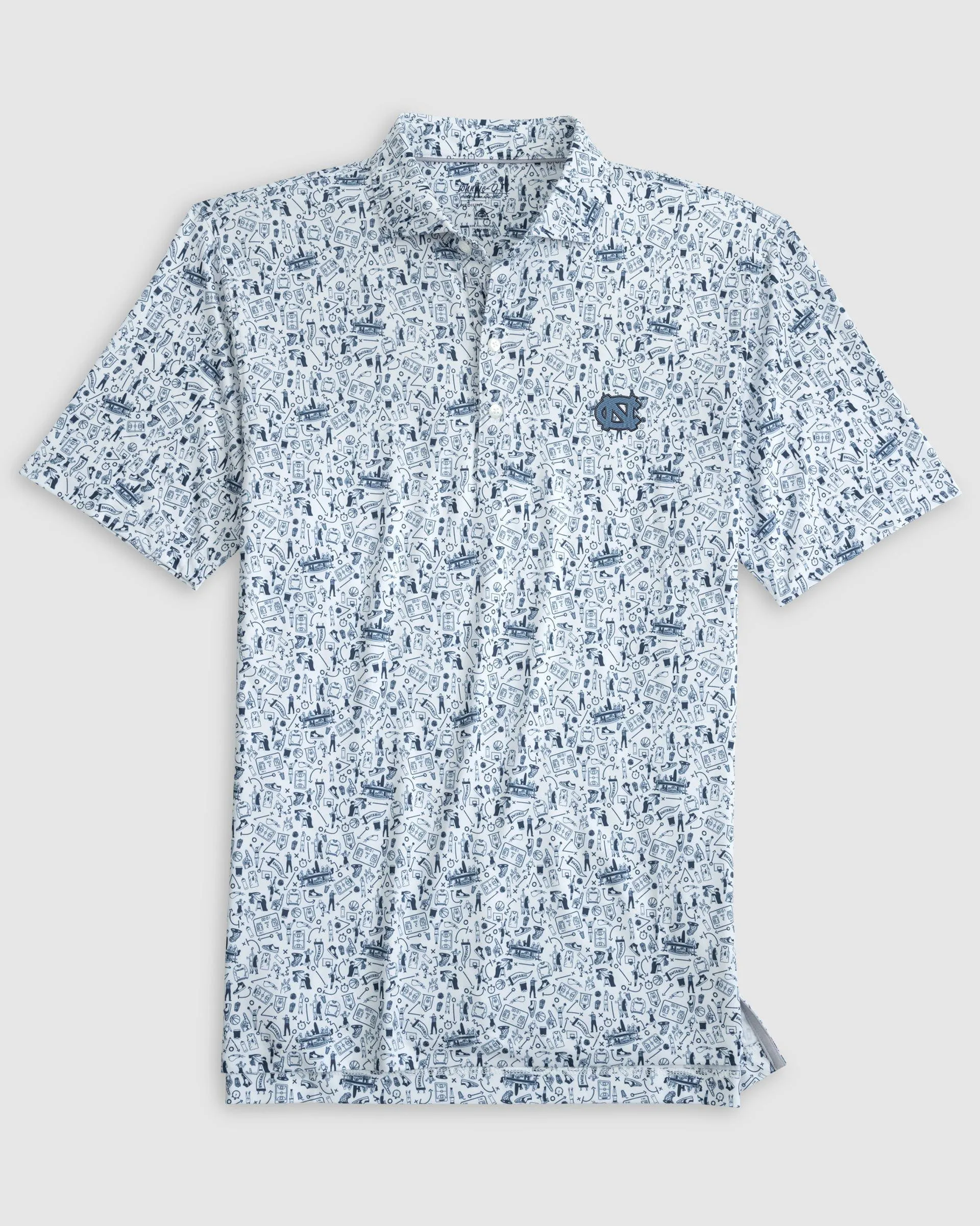 North Carolina Hoop There It Is Performance Jersey Polo