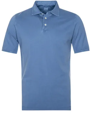 North Piquet Short Sleeve Polo Blue