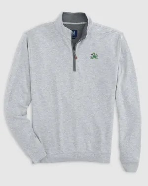 Notre Dame Sully 1/4 Zip - Leprechaun Logo