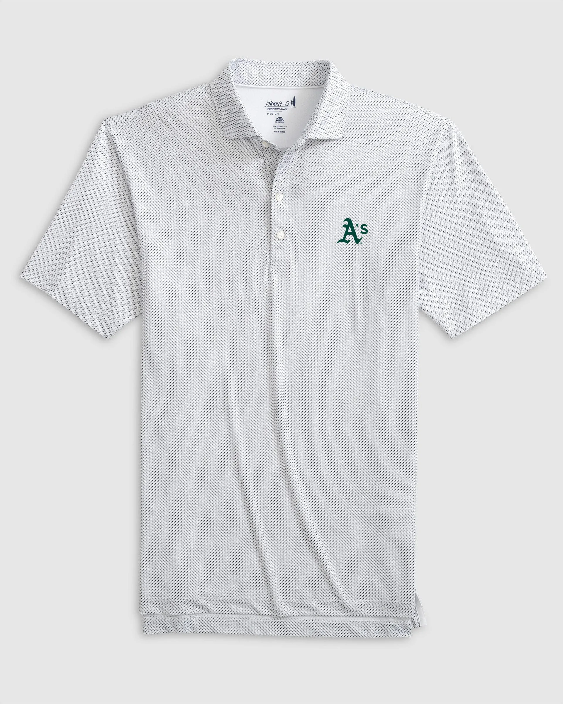 Oakland Athletics Tee Time Performance Jersey Polo