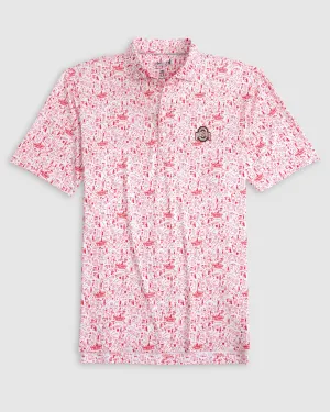 Ohio State Hoop There It Is Performance Jersey Polo