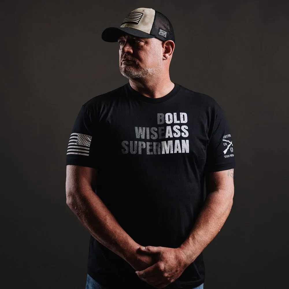 Old Man T-Shirt - Black