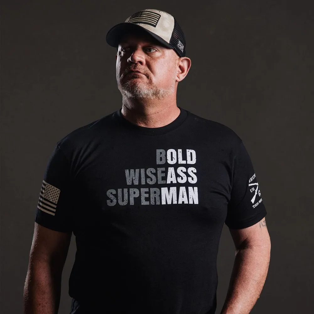 Old Man T-Shirt - Black