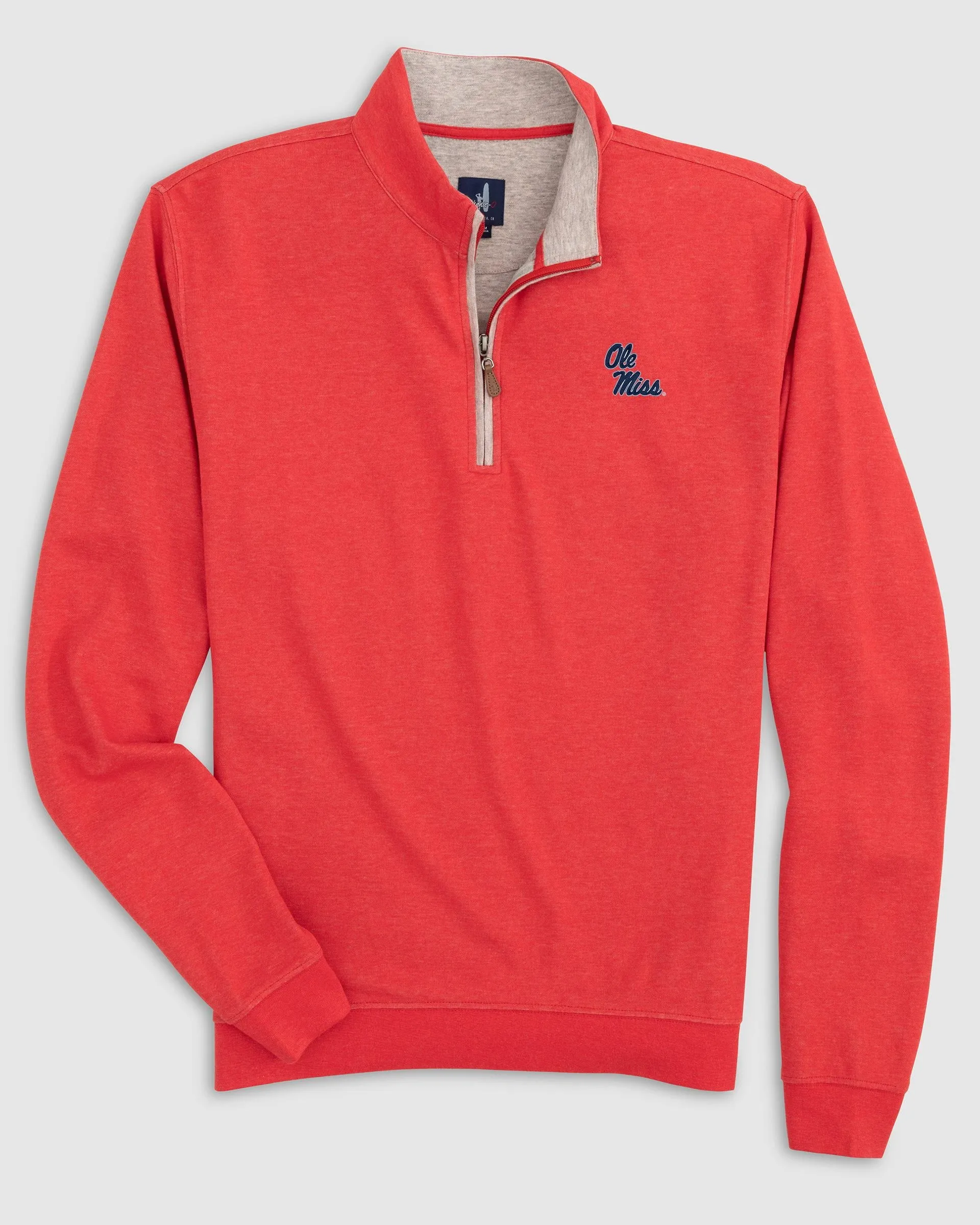 Ole Miss Sully 1/4 Zip - Stacked Logo